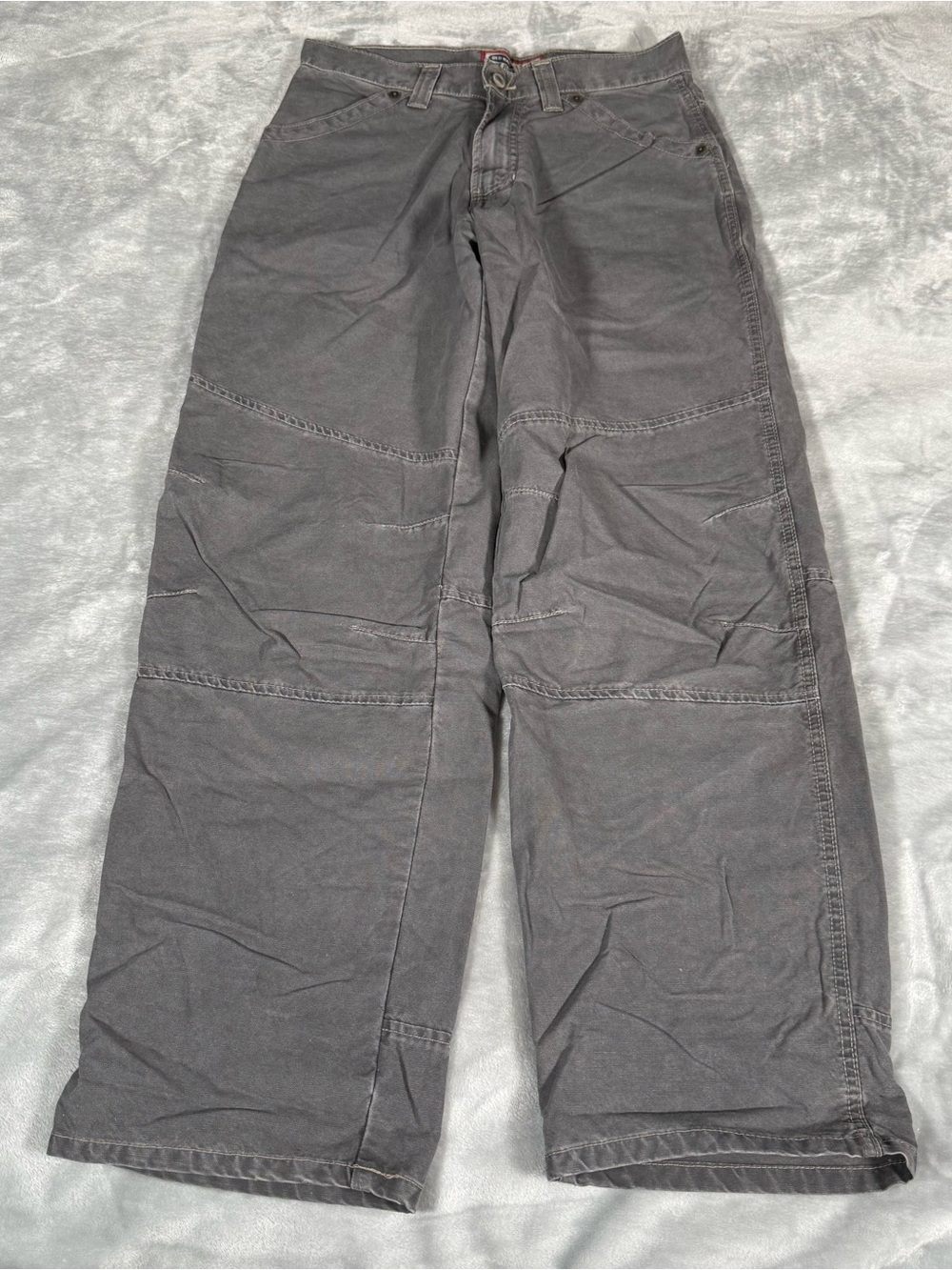 Vintage Old Navy Double Knee Pants Mens 28x29 Baggy Fit Skater Grunge Y2K